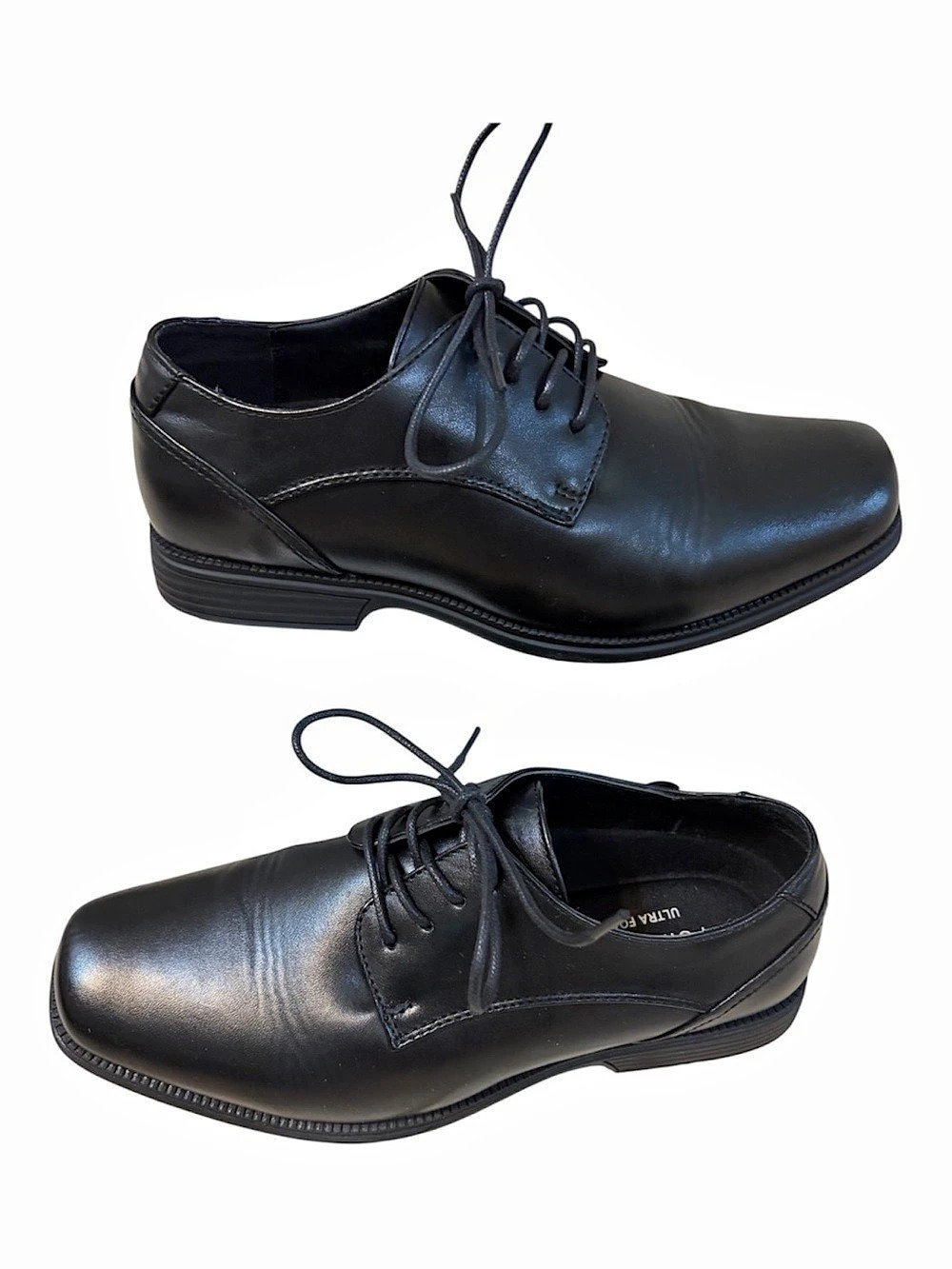 Perry Ellis Portfolio Lawrence GP Boys US 5 M Black Dress Shoes